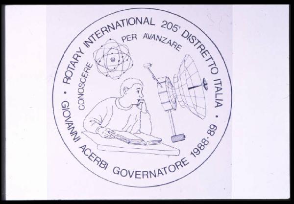 Disegno - Rotary International 205° Distretto Italia  - Alessandro Dal Prato