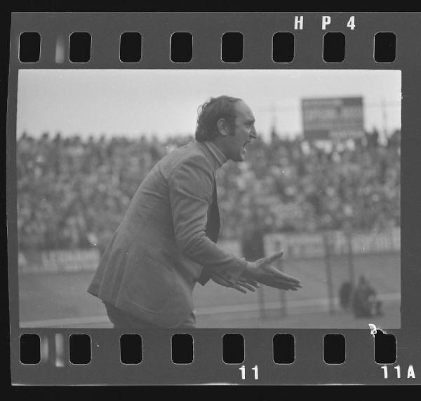 Partita Mantova-Vicenza 1972 - Mantova - Stadio Danilo Martelli - Allenatore Renzo Uzzecchini