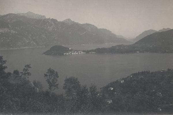 Paesaggio. Lago di Como - Griante - Cadenabbia - parco naturale di San Martino - veduta di Bellagio