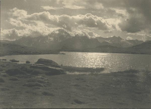 Paesaggio. Valmalenco - Cerano d'Intelvi - Alpe Prabello - Laghi di Campagneda - Veduta del lago dei Pesci