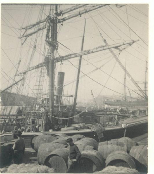 Genova - Porto - Banchina con navi