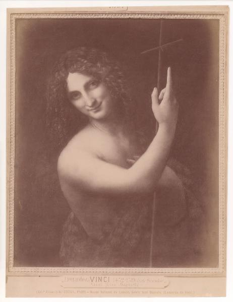Dipinto - San Giovanni Battista - Leonardo da Vinci - Parigi - Museo del Louvre