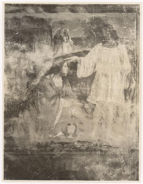 Dipinto murale - Apparizione di Cristo a Santa Maria Maddalena (noli me tangere) - Bernardino Luini - Milano - Chiesa di S. Maurizio al Monastero Maggiore