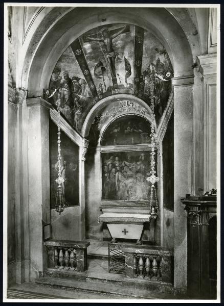 Milano - Chiesa di S. Giorgio al Palazzo - Cappella del SS. Sacramento - Dipinti di Bernardino Luini