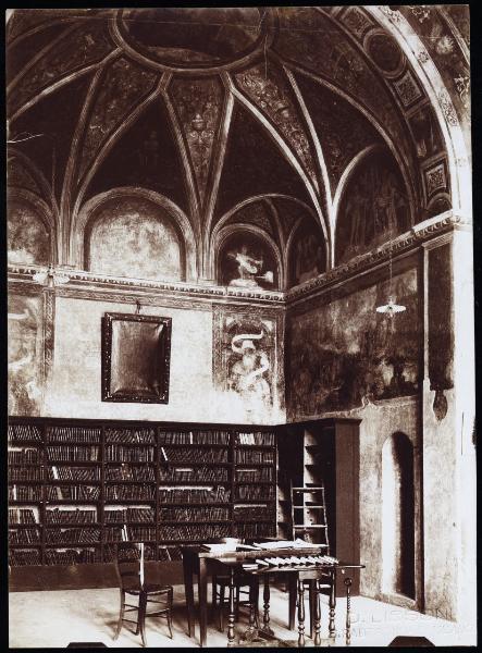 Milano - Basilica di Sant'Ambrogio - Oratorio della Passione - Affreschi di Bernardino Luini e biblioteca