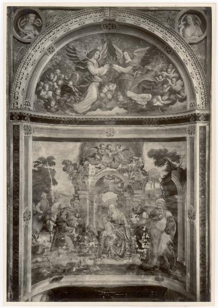 Affresco - Adorazione dei Magi - Bernardino Luini - Meda - Chiesa di San Vittore