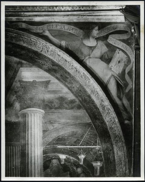 Dipinto murale - Sibilla Libica - Bernardino Luini - Saronno - Santuario di Maria Vergine