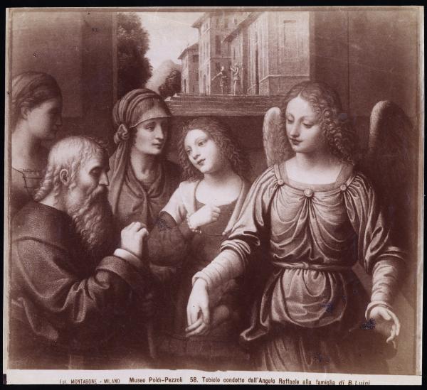 Dipinto - Tobiolo e l'angelo - Bernardino Luini - Milano - Museo Poldi Pezzoli