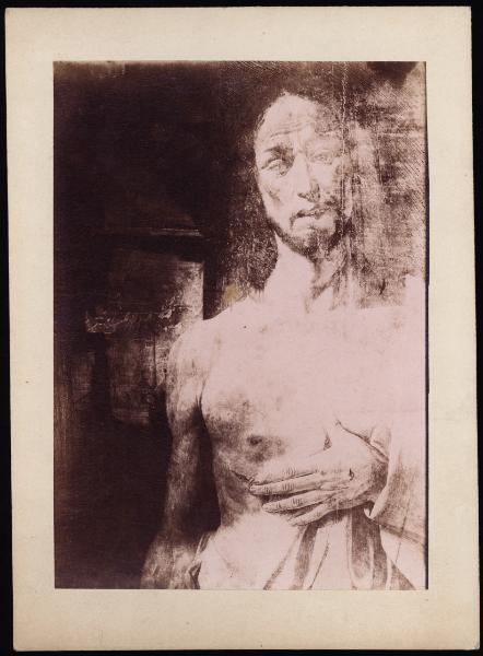 Pittura - Uomo dei dolori - Ecce homo - Particolare - Bramantino - Madrid - Museo Thyssen Bornemisza