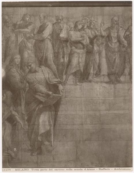 Disegno - La Scuola di Atene - Raffaello Sanzio - Milano - Pinacoteca Ambrosiana