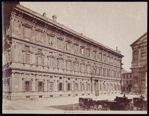 Milano - Palazzo Marino - Facciata verso piazza San Fedele - Galeazzo Alessi