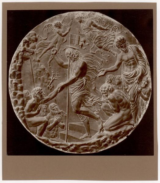 Bassorilievo - Cristo al limbo - Antonio da San Marino (?) su disegno di Raffaello - Milano - Abbazia di Chiaravalle