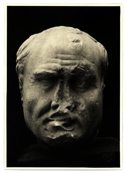 Milano - Raccolta Mario Zanardi - Testa romana, profilo (ora a Roma, Museo dell'Impero Romano)