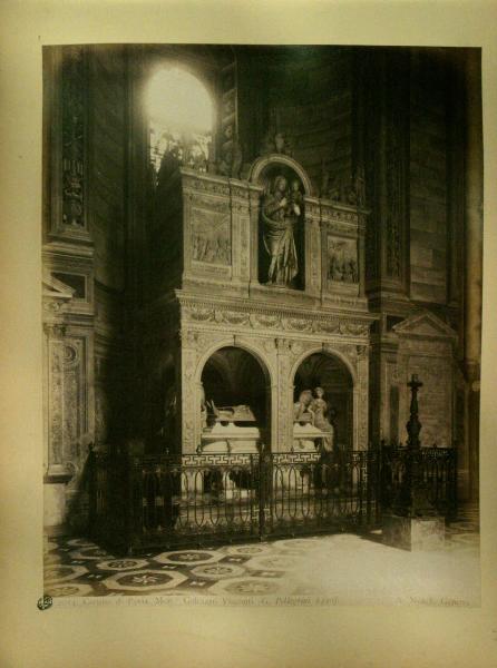Monumento funebre - Sepolcro di Gian Galeazzo Visconti - Giovanni Cristoforo Romano - Pavia - Certosa - Transetto destro