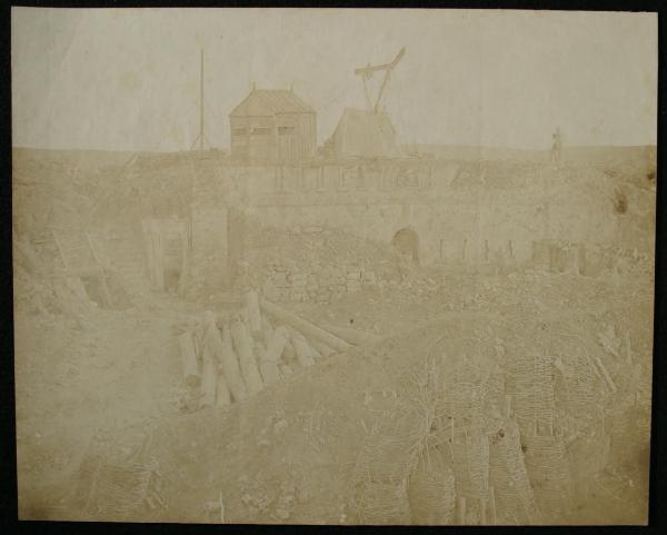 Guerra di Crimea - Sebastopoli - Forte di Malakoff - Torre con telegrafo