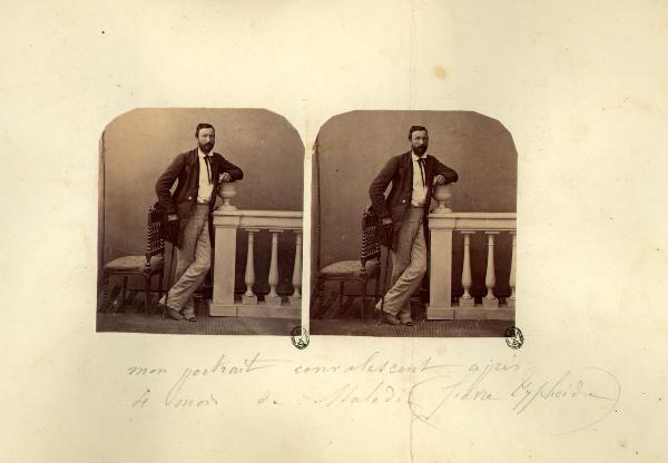 Ritratto maschile - Eugène Sevaistre fotografo