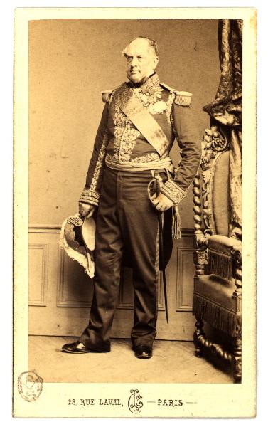 Ritratto maschile - Militare - Ferdinand Hamelin ammiraglio francese