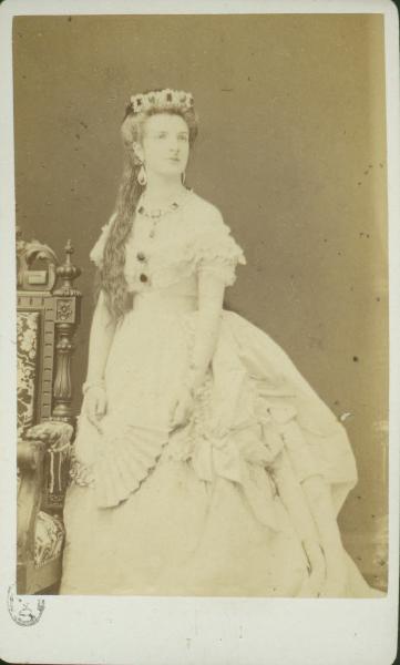Ritratto femminile - Principessa Margherita di Savoia moglie di Umberto I