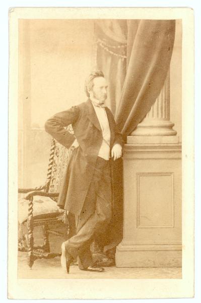 Ritratto maschile - George John Douglas Campbell duca di Argyll politico inglese