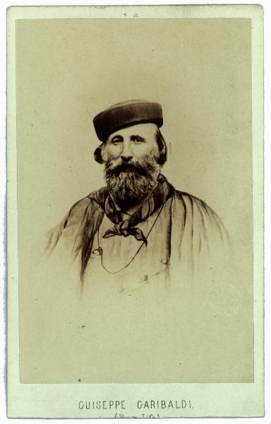 Ritratto maschile - Giuseppe Garibaldi condottiero e patriota