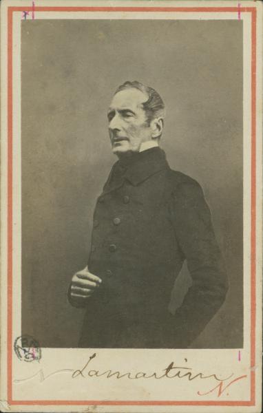 Ritratto maschile - Alphonse de Lamartine scrittore e politico francese