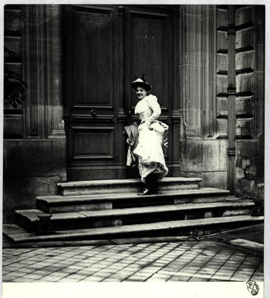 Parigi - Conservatorio - Gabrielle Reju detta Rejane attrice francese