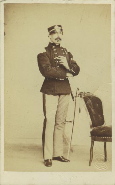 Ritratto maschile - Militare - Marchese Domenico Fassati comandante delle Guardie del Corpo di Sua Maestà