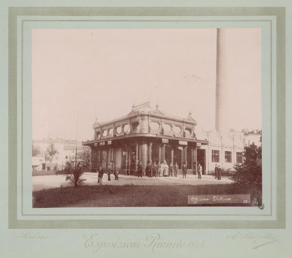 Milano - Esposizioni Riunite del 1894 - Parco Sempione - Centrale elettrica