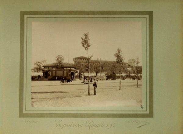 Milano - Esposizioni Riunite del 1894 - Parco Sempione - Padiglione della Unione Cooperativa di Milano - Salone degli Assaggi