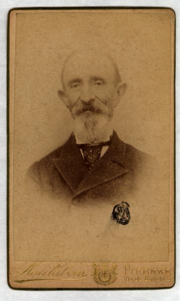 Ritratto maschile - Anziano calvo con barba canuta