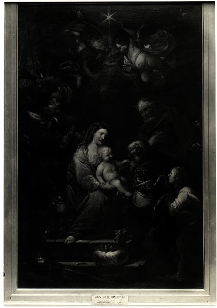 Milano - Castello Sforzesco. Civici Musei, Giovanni Battista Discepoli, Adorazione dei Magi, olio su tela (1651 ca.).