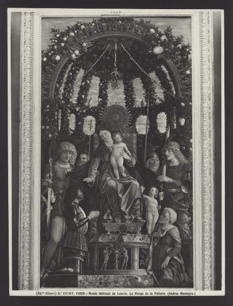 Dipinto - Andrea Mantegna - Madonna della Vittoria - Parigi - Museo del Louvre