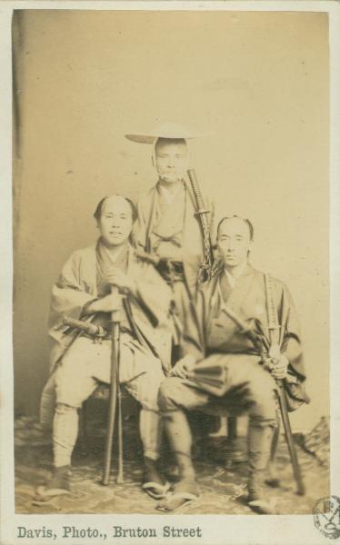 Ritratto di gruppo - Samurai - SugiShinsuke, Ishiguro Kanji, Jubee
