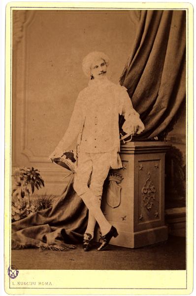 Ritratto maschile - Duca Y Corbera da Conñe (?) in costume