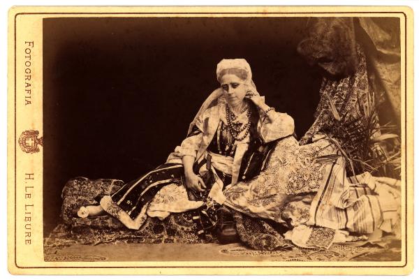 Ritratto femminile - Madame de Maillé in costume da odalisca