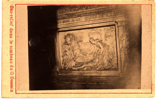 Rilievo - Scena storica - Tomba di Louis Desaix - Ospizio del Gran San Bernardo