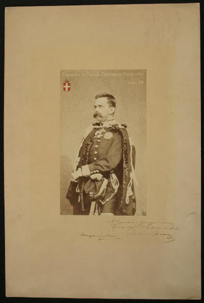 Ritratto maschile - Umberto di Savoia principe di Piemonte