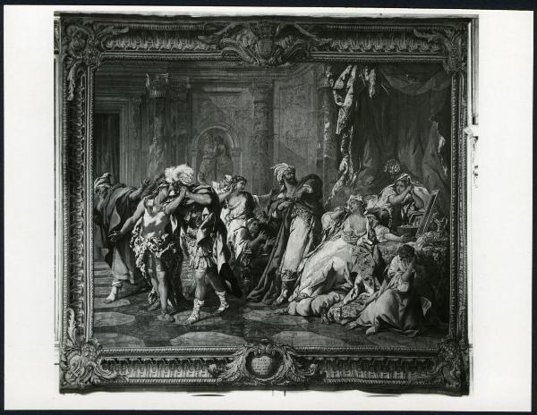 Milano - Palazzo Reale. Arazzo raffigurante una scena del mito di Giasone e Medea.