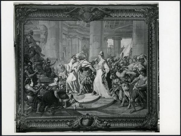 Milano - Palazzo Reale. Arazzo raffigurante una scena del mito di Giasone e Medea.
