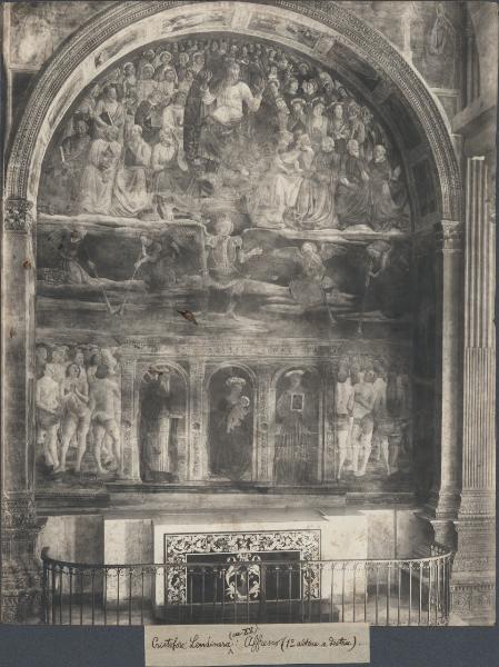 Dipinto murale - Giudizio universale - Cristoforo da Lendinara - Modena - Duomo - Navata meridionale