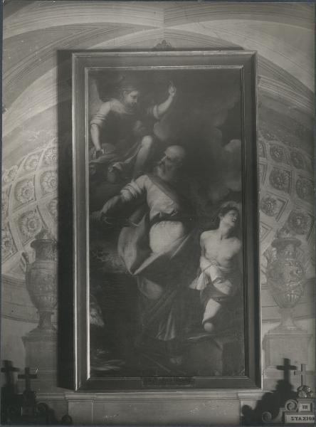 Dipinto - Sacrificio di Abramo - Camillo Procaccini - Varese - Chiesa di S. Vittore