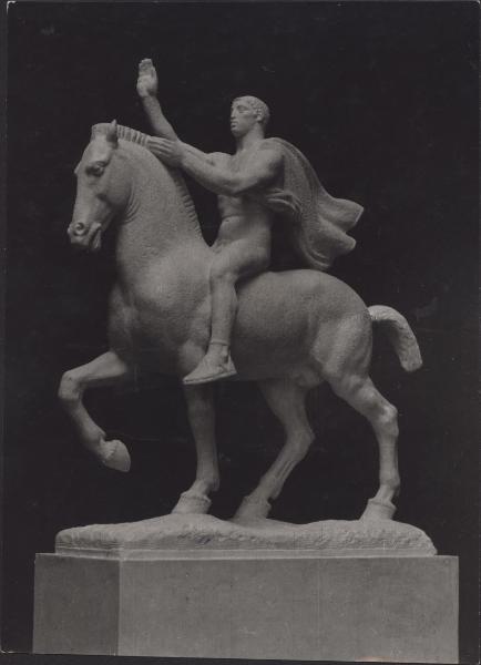 Scultore - Cavaliere romano - Georges Gori - Parigi - Studio dell'artista