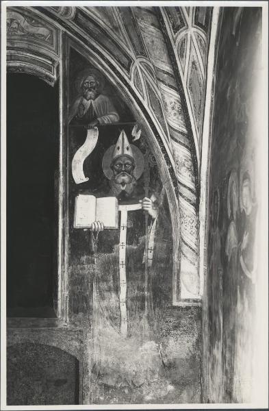 Dipinto murale - Santo - Solaro - Oratorio dei Santi Ambrogio e Caterina