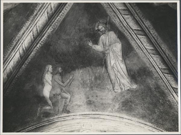 Dipinto murale - Discesa di Cristo al Limbo - Solaro - Oratorio dei Santi Ambrogio e Caterina
