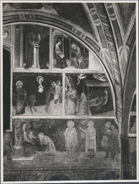 Dipinto murale - Episodi del Nuovo Testamento - Solaro - Oratorio dei Santi Ambrogio e Caterina