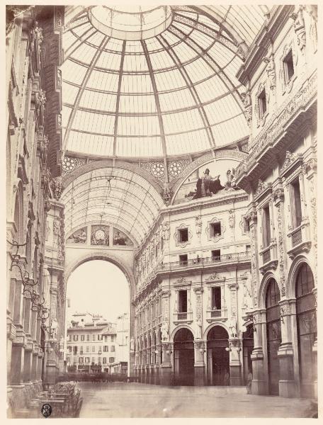 Milano - Galleria Vittorio Emanuele II - Cantiere