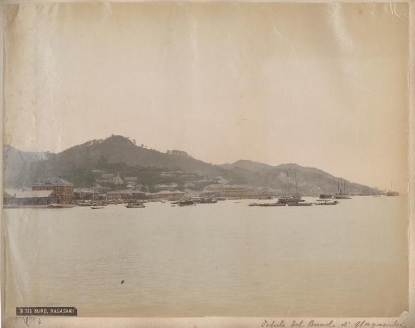Giappone - Nagasaki - Veduta del Porto - "Meisho"