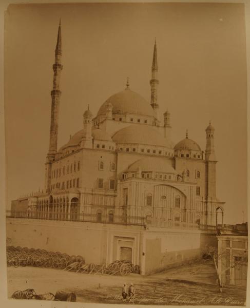 Egitto - Il Cairo - Cittadella (El Qala) - Moschea di Muhammad Alì - Esterno - Facciata