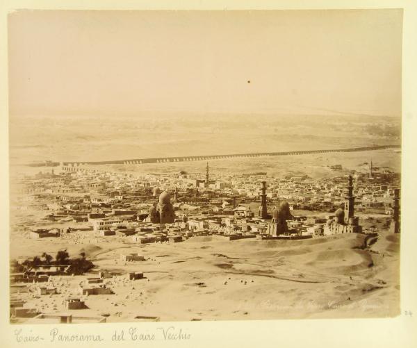 Egitto - Il Cairo - Zona di El Fustat (Cairo Vecchia) - Panorama