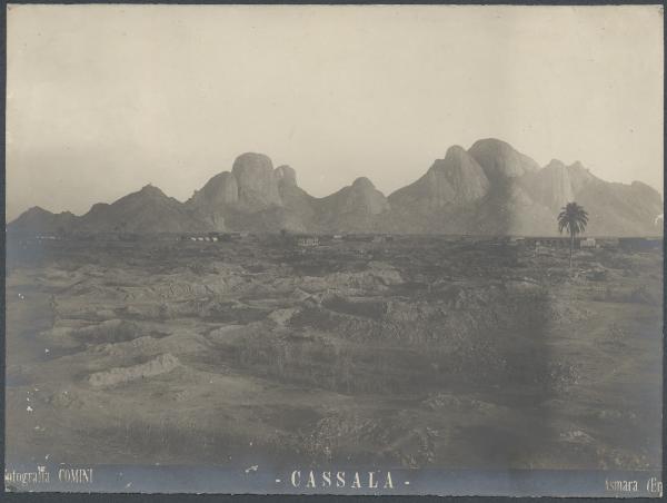 Sudan - Cassala - Trincee - Vallata - Montagne